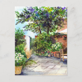 Terrace of The Manor House, York Vykort