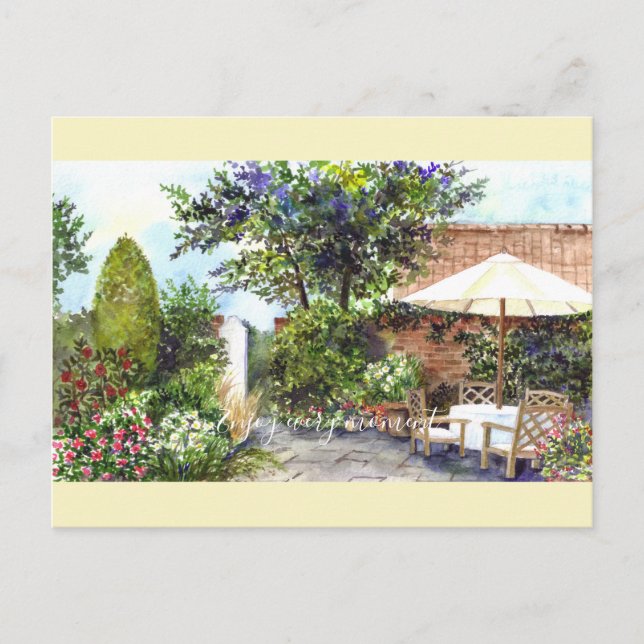 Terrace of The Manor House, York Vykort (Framsida)