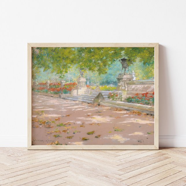 Terrace, Prospect Park | William Merritt Chase Poster (Skapare uppladdad)