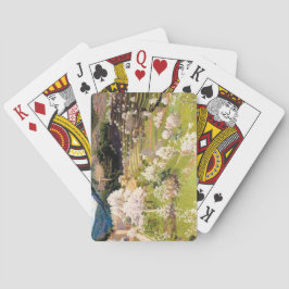 Terraced Garden in Mallorca (av Santiago Rusiñol) Casinokort