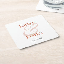 Terracotta Ampersand Bröllop |