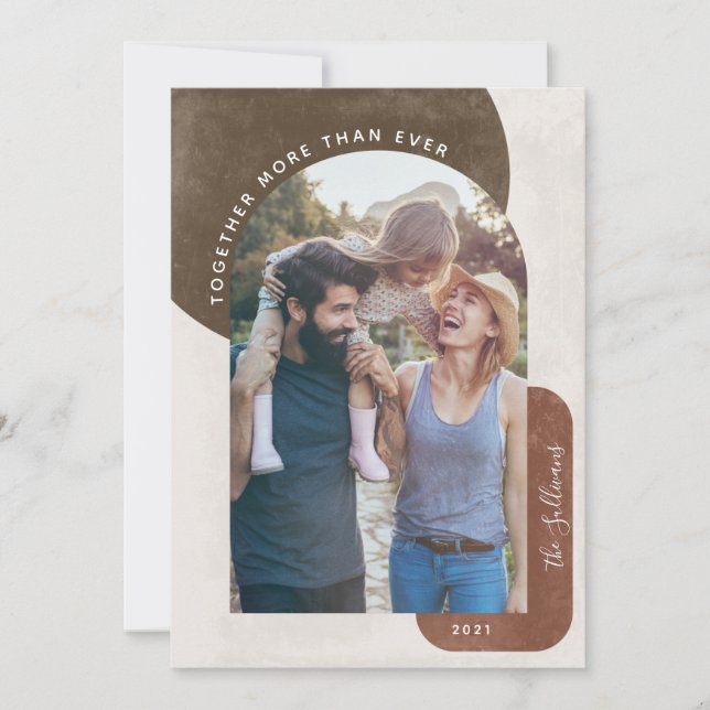 Terracotta Arch är tillsammans mer än någonsin Pho Julkort (Framsida)