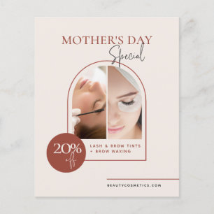 Terracotta Arch Beauty Business Promotional Flyer