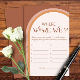 Terracotta Arch var vi möhippa-spel