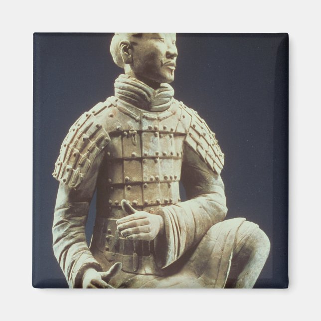 Terracotta Army, Qin Dynasty, 210 BC Magnet (Framsidan)