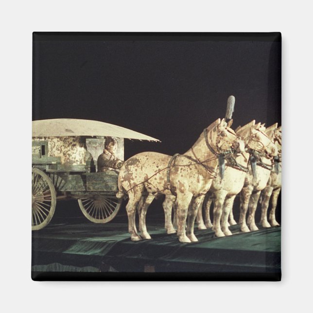 Terracotta Army, Qin Dynasty Magnet (Framsidan)