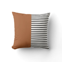 Terracotta Black and White Rand Modern Bohemian