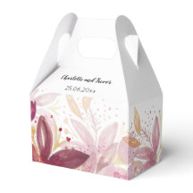 Terracotta Blommigt Elegant