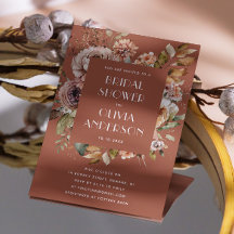 Terracotta Blommigt Möhippa | Boho Fall Rustic