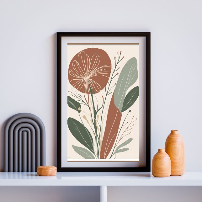 Terracotta Bloom I Poster (Skapare uppladdad)