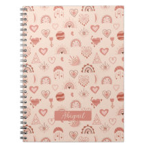  | Terracotta Boho Heart ThELED Mönster Namn