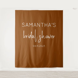 Terracotta Boho Möhippa Bakdroppe