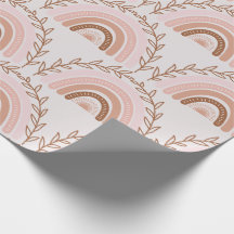 Terracotta Boho Rainbow, Dusty Rosa