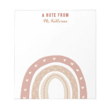 Terracotta Boho Rainbow Tack Gift