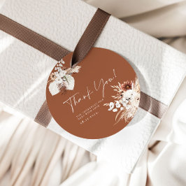 Terracotta Boho Tack Baby Shower Gift-Märkre Gåvor Etiketter