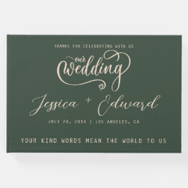 Terracotta Bränner Orangens Elegant Modern minimal Gästböcker