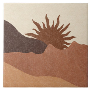 Terracotta Desert Sol Sand Kakelplatta