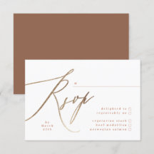 Terracotta Dusty White Elegant Boho Guld Bröllop