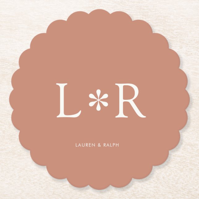 Terracotta | Enkel Chic par Underlägg Papper (Framsida)