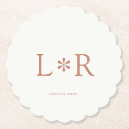 Terracotta | Enkel Chic par Underlägg Papper