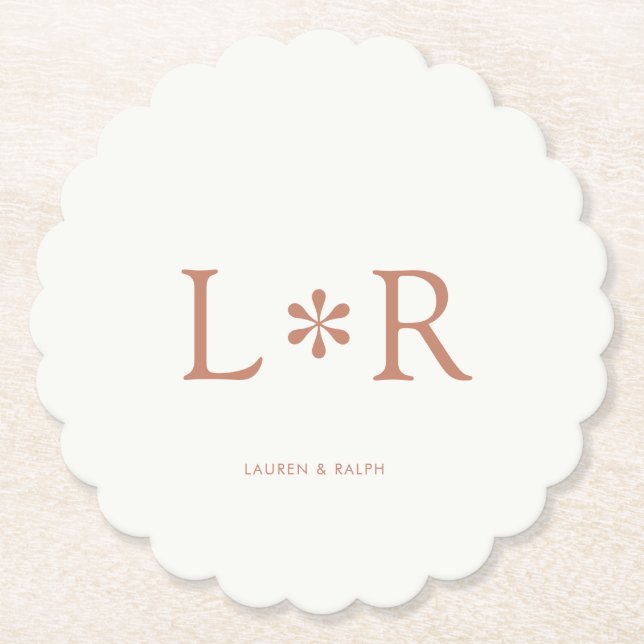 Terracotta | Enkel Chic par Underlägg Papper (Framsida)