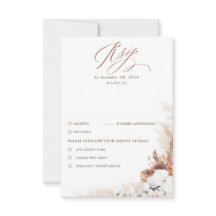 Terracotta Foliage Boho Bröllop OSA