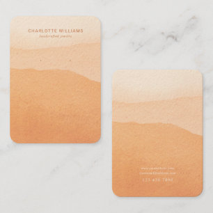 Terracotta Lagrar Jewelry Visning Card Visitkort