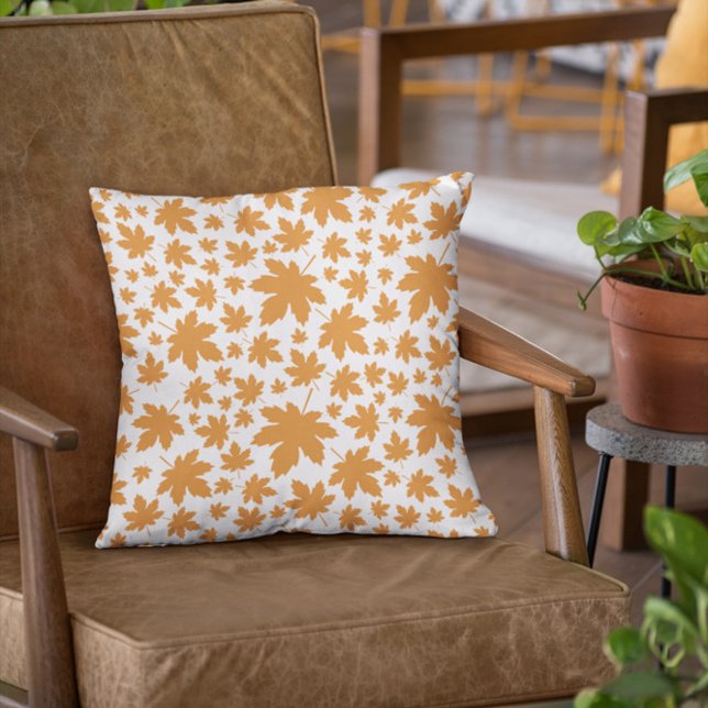 Terracotta Löv Fall Pumpkin Kudde (Skapare uppladdad)