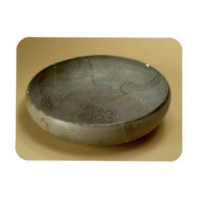 Terracotta målade grått ware, Hastinapur, 800-400 Magnet (Horisontell)