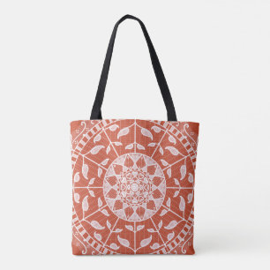Terracotta Mandala Tygkasse