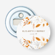 Terracotta Modern Script Elegant Fall Wedding