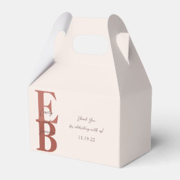 Terracotta Modern stor första Anpassningsbarna Brö Presentaskar