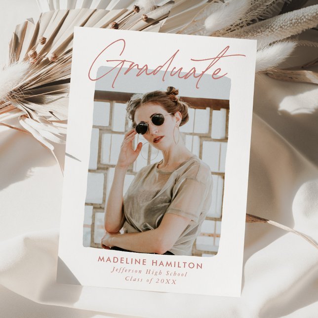 Terracotta  Namnteckning skript Photo Studenten Meddelande (Skapare uppladdad)