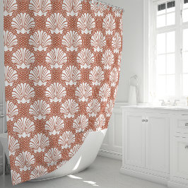 Terracotta och White Seashell Coastal