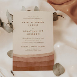 Terracotta Ombre | Inbjudan till minsta möjliga Bo
