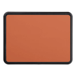 Terracotta Orange Solid Färg Warm & Earthy Design Dragkroksskydd