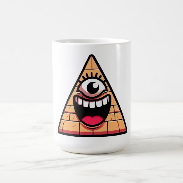 Terracotta Pyramid Öga Kaffemugg (Center)