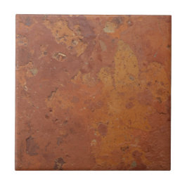 Terracotta red simple rustic  kakelplatta