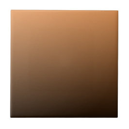 Terracotta Rust to Dark Brown Ombre Gradient Kakelplatta