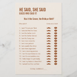 Terracotta sa att hon sa Möhippa Game