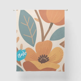 Terracotta & Teal Autumn pattern