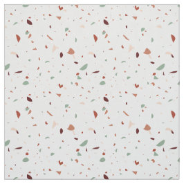 Terracotta Terrazzo med Grönten Sienna & Mint Tyg