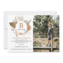 Terracotta Tropical Boho B är till Baby Photo