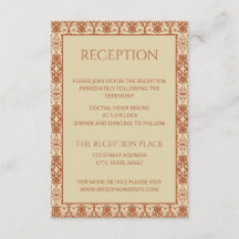 Terracotta Vintage Boho Bröllop