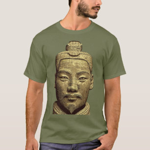 Terracotta Warrior - Ancient Guld Art T Shirt