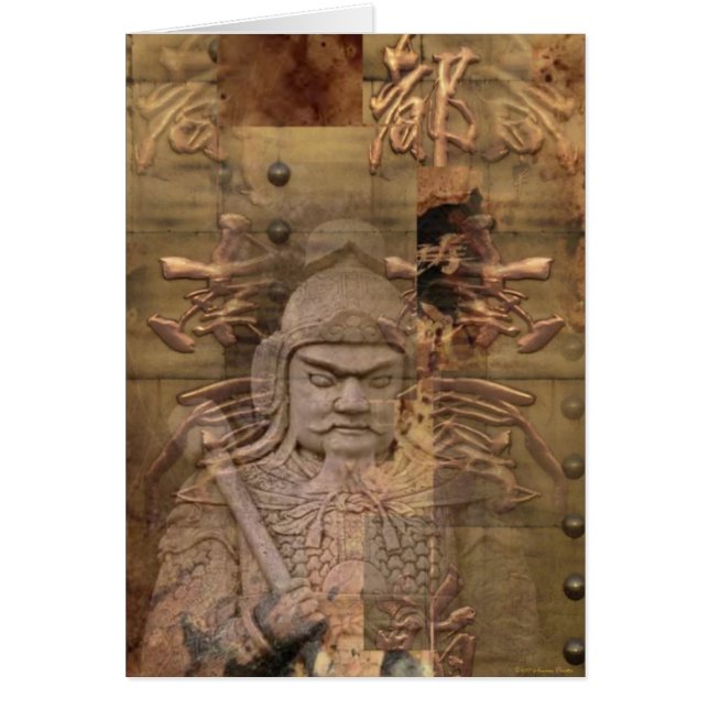 Terracotta Warrior Card OBS Kort (Framsidan)