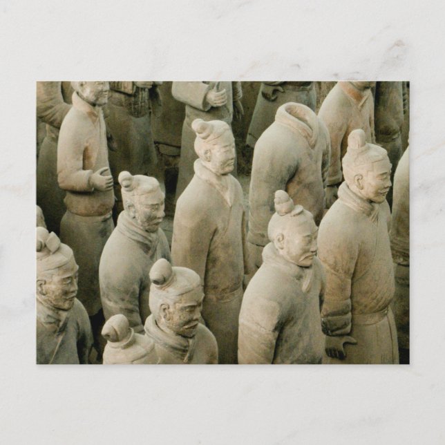 Terracotta Warriors Vykort (Framsida)