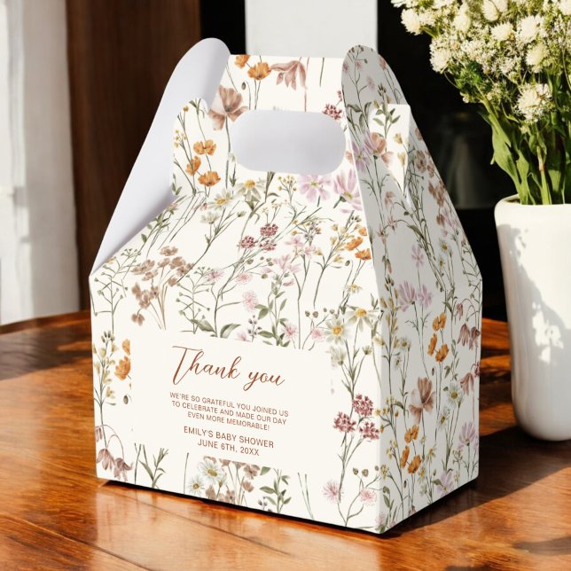 Terracotta WildblomBoho Baby i Bloom Garden Presentaskar (Skapare uppladdad)