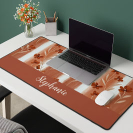 Terracotta Wildflower Monogram 