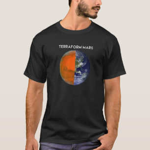 TERRAFORM MARS for Human Migration Lunny Witty Occ T Shirt